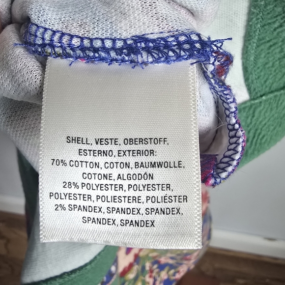 Anthropologie New Maeve Sheffield Colorful Floral Stretch Pencil Skirt Size 12 - Picture 12 of 13